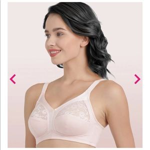 38C Supima NWT pink wireless cotton bra